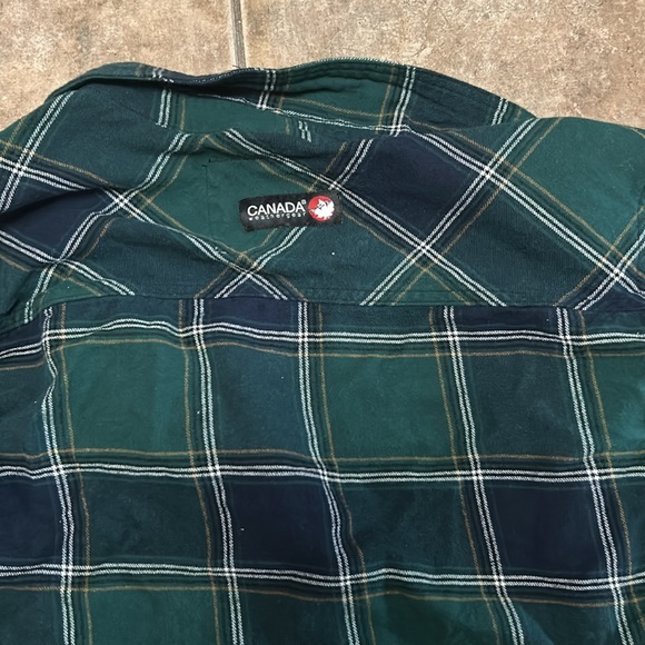 Canada Weathergear Flannel Button Up - Picture 7 of 7